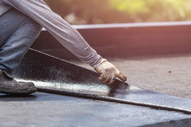 Professional Crawl Space Encapsulation technician working in Kouts, IN
